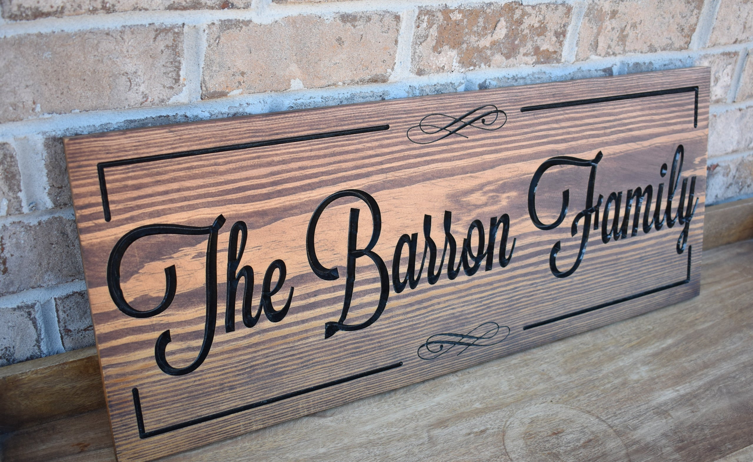 12+ Family Name Signs Wood